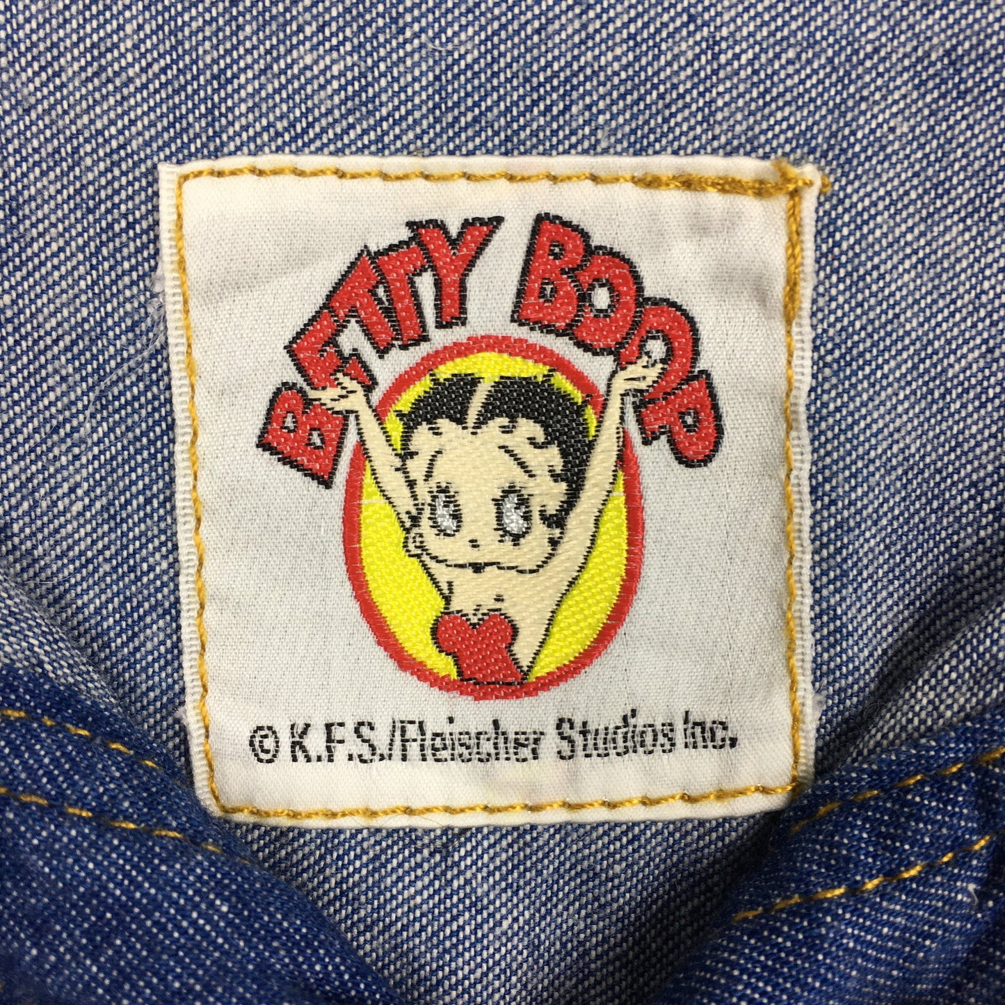 Betty Boop Denim Oxfords Shirt Medium