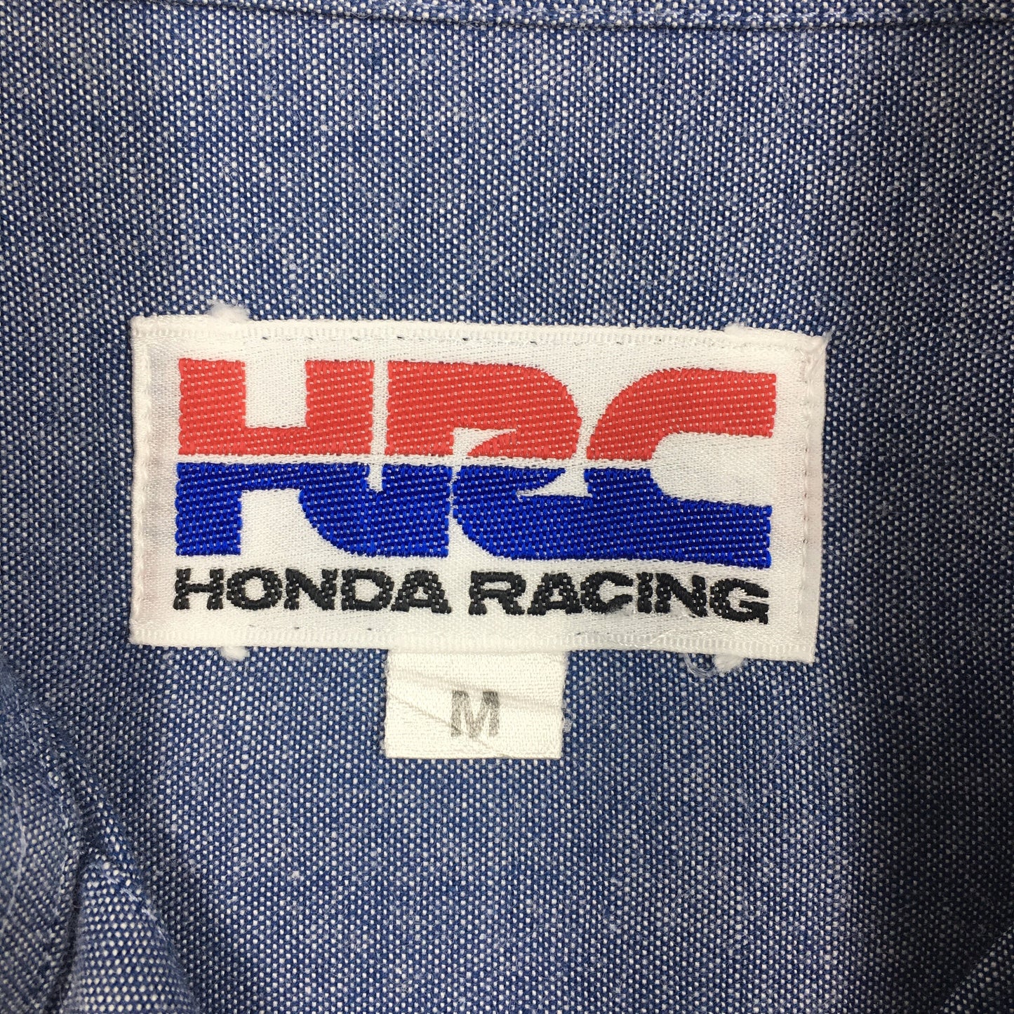 Honda Racing Team HRC Chambray Blue Shirt Medium