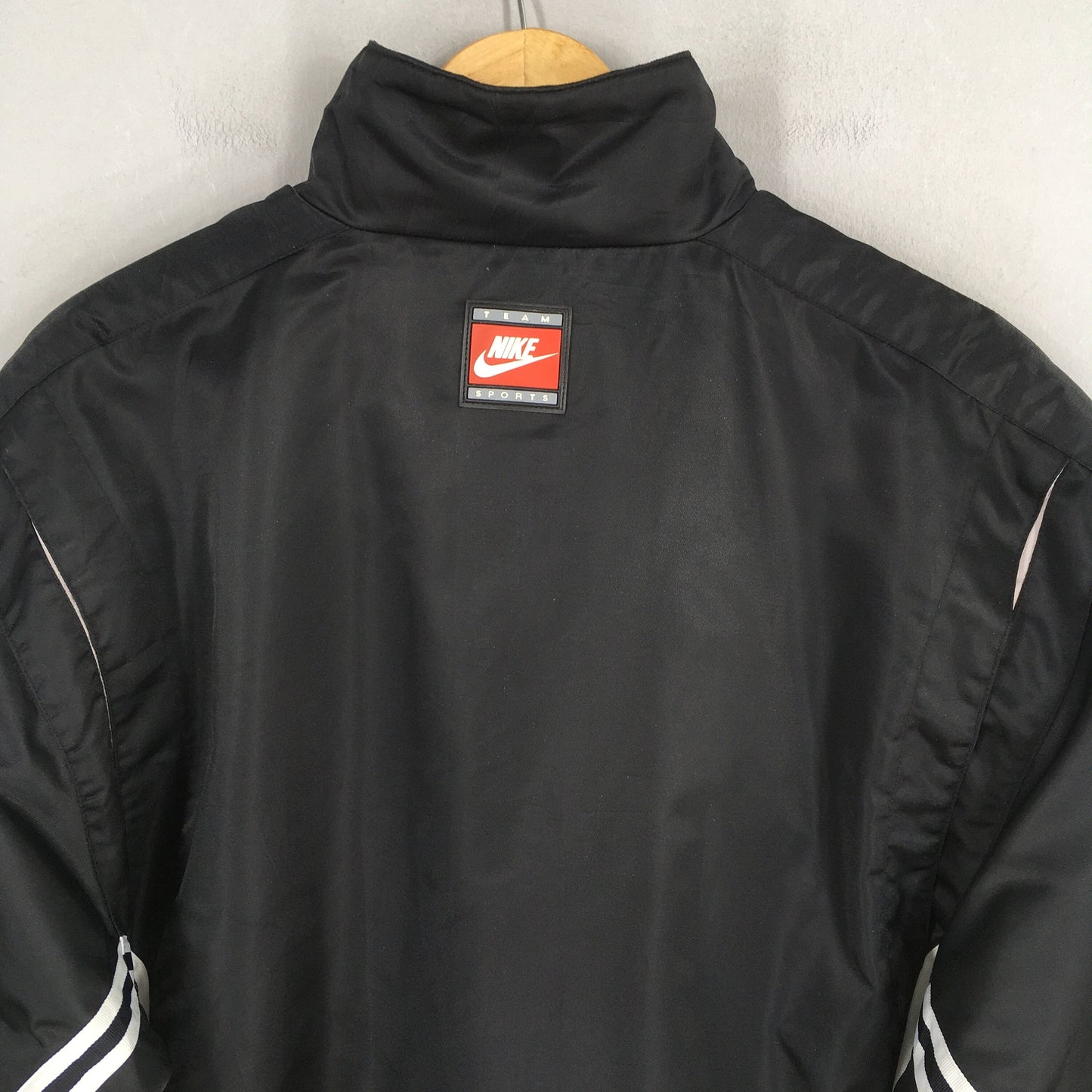 Nike Swoosh Black Puffer Jacket XLarge