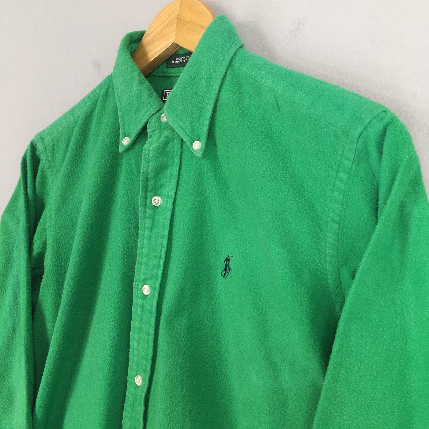 Polo Ralph Lauren Green Button Down Oxfords Medium