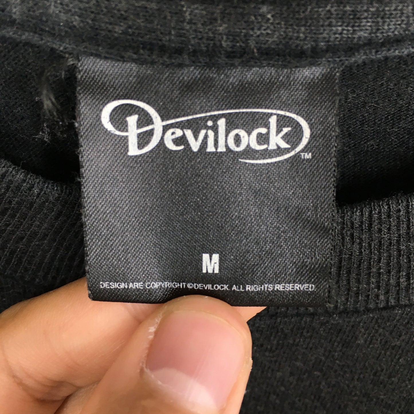 Devilock Japanese Streetwear Black T shirt Medium