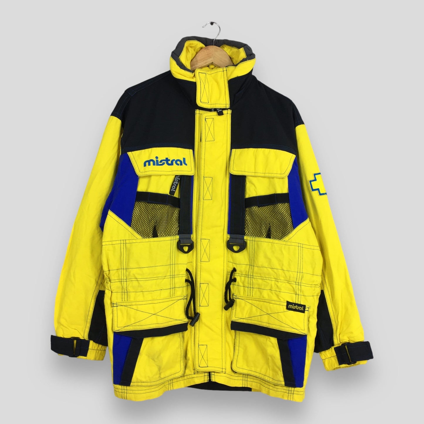 Mistral Ski Wear Yellow Winter Jacket Medium