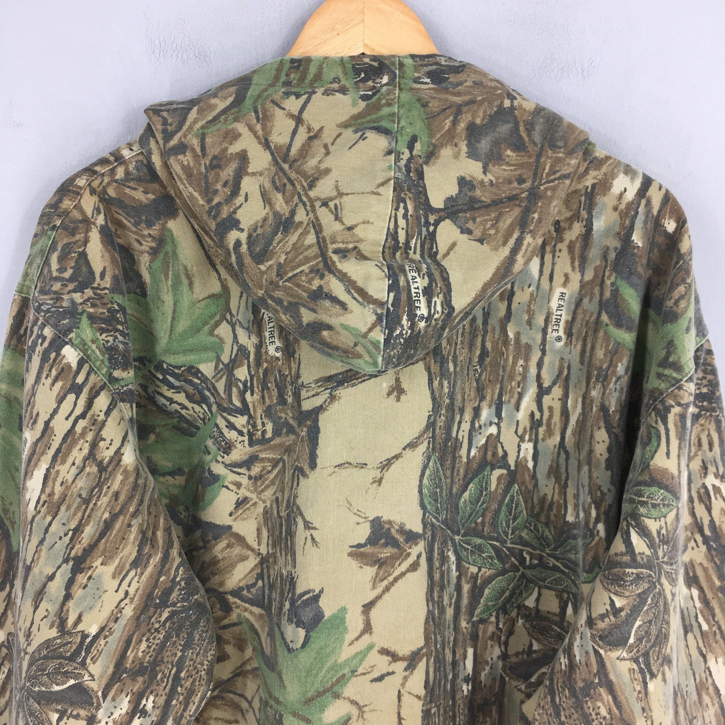 Walls Real Tree Camo Olive Hoodie Jacket XXLarge