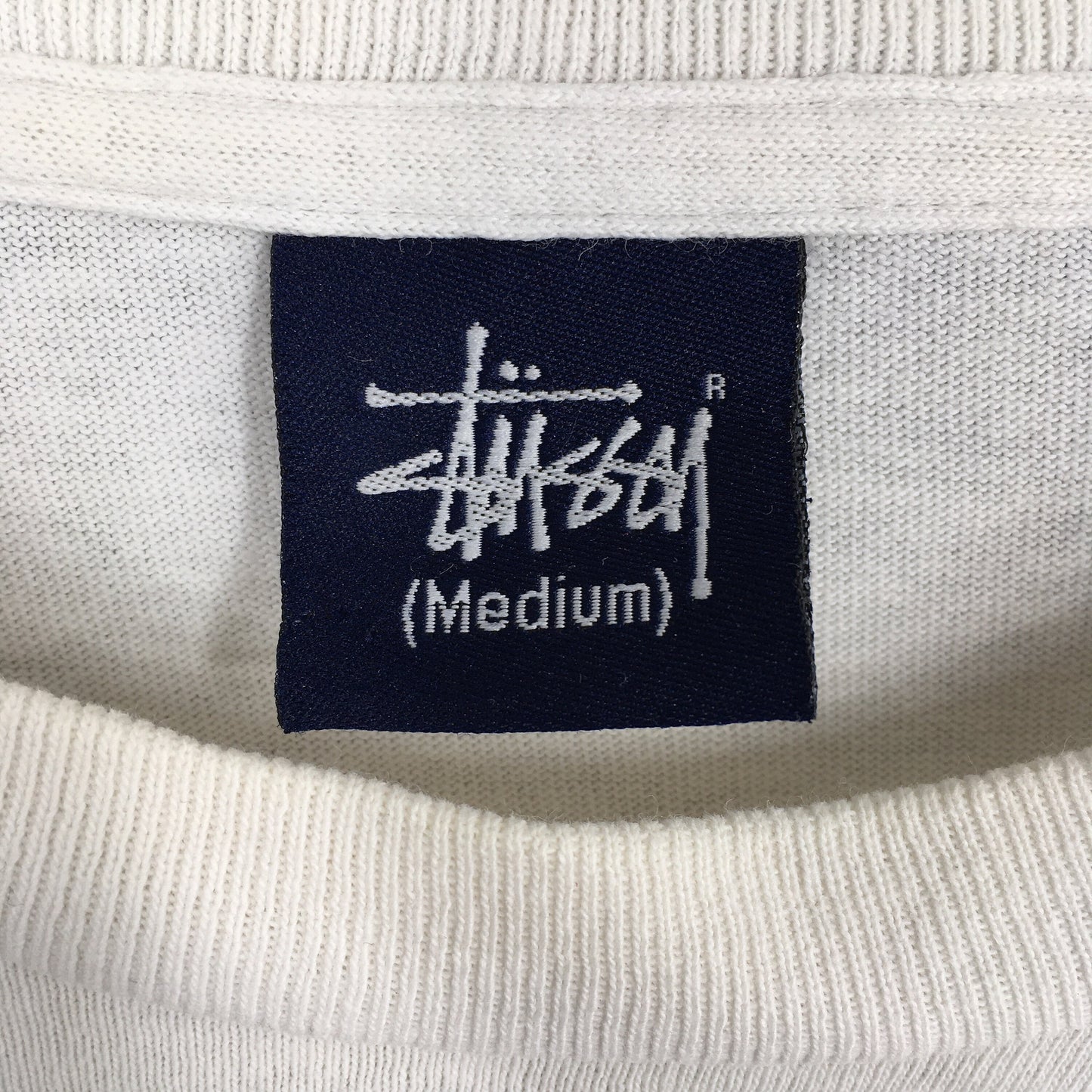 Stussy Usa Skater White T shirt Medium