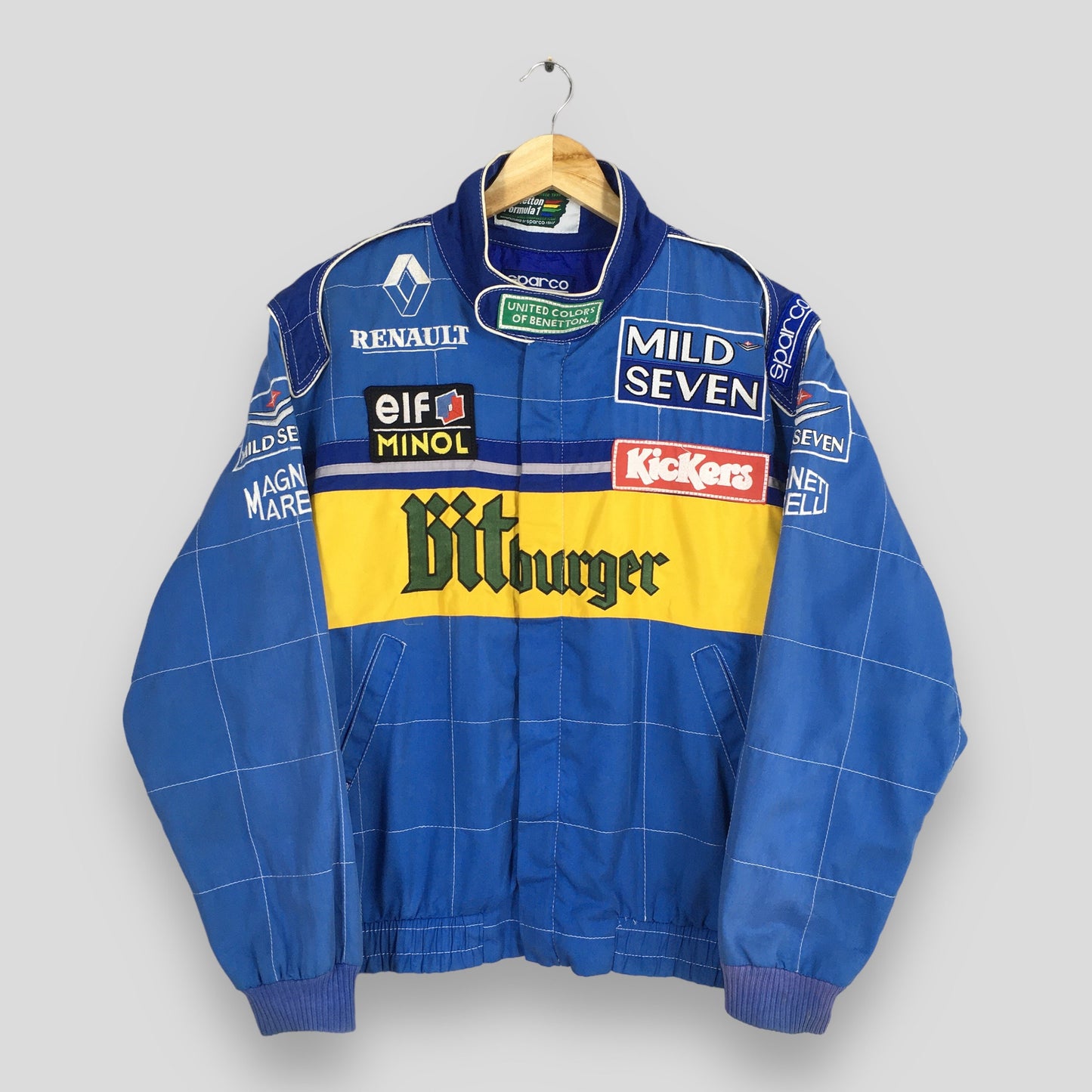 Benetton Bitburger Formula 1 Embroidery Jacket XLarge