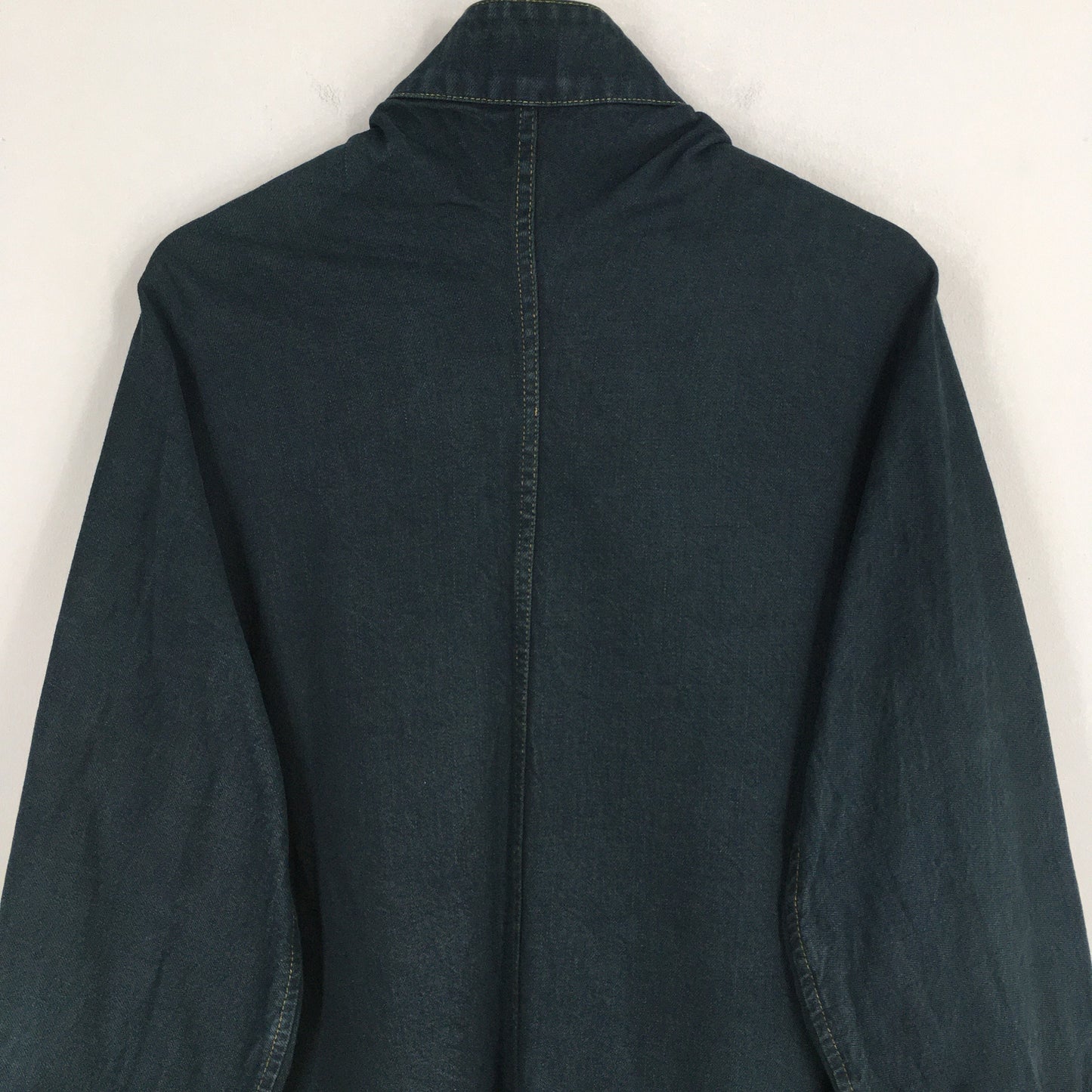 Ys Yohji Yamamoto Black Long Jacket Large