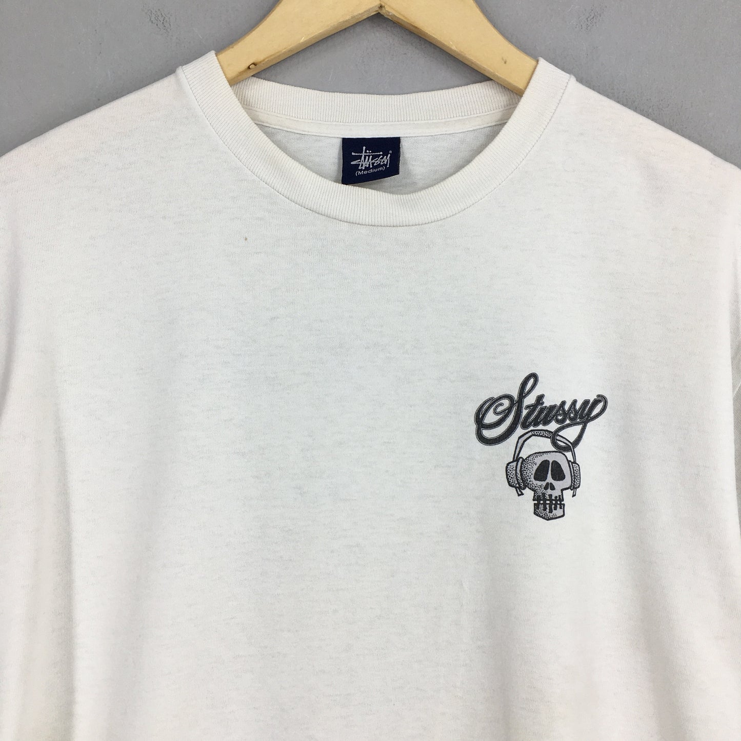 Stussy Usa Skater White T shirt Medium