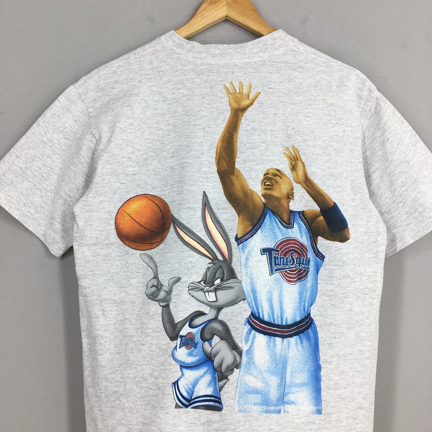 Space Jam Bugs Bunny Gray T shirt Medium