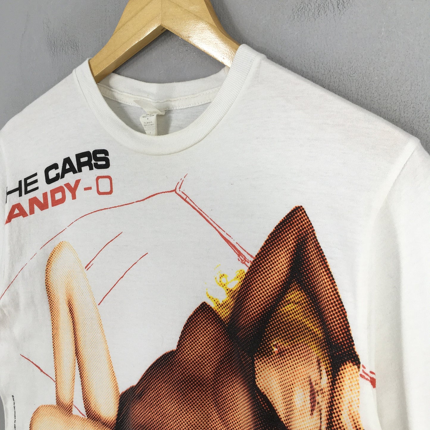 The Cars Dandy-O White T shirt Medium