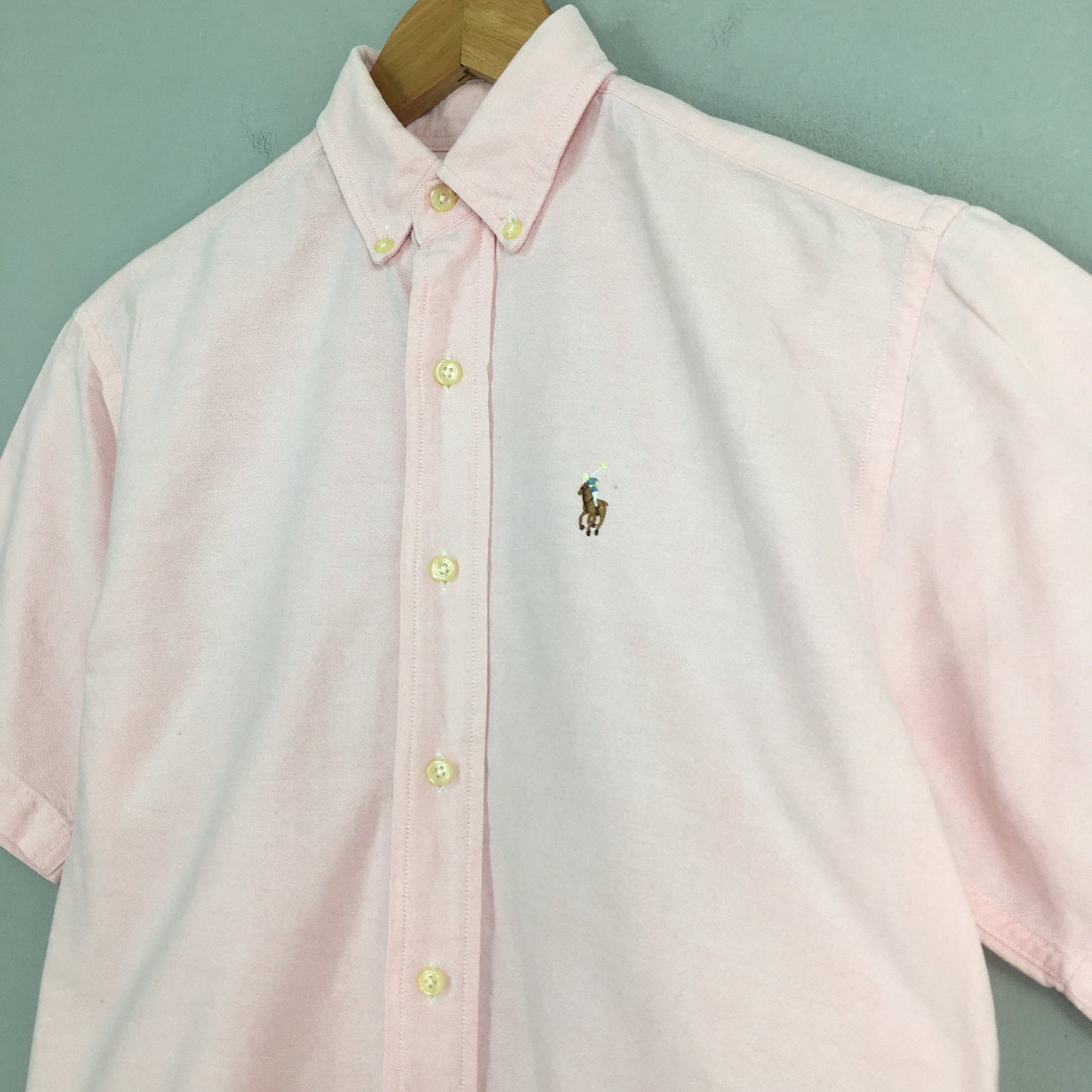 Polo Ralph Lauren Pink Oxfords Shirt Large