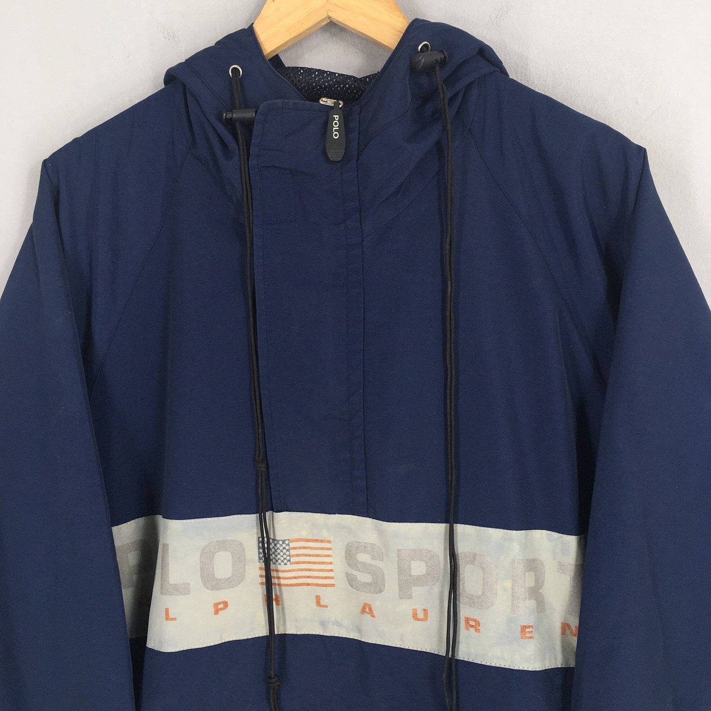 Polo Sport Blue Windbreaker XLarge