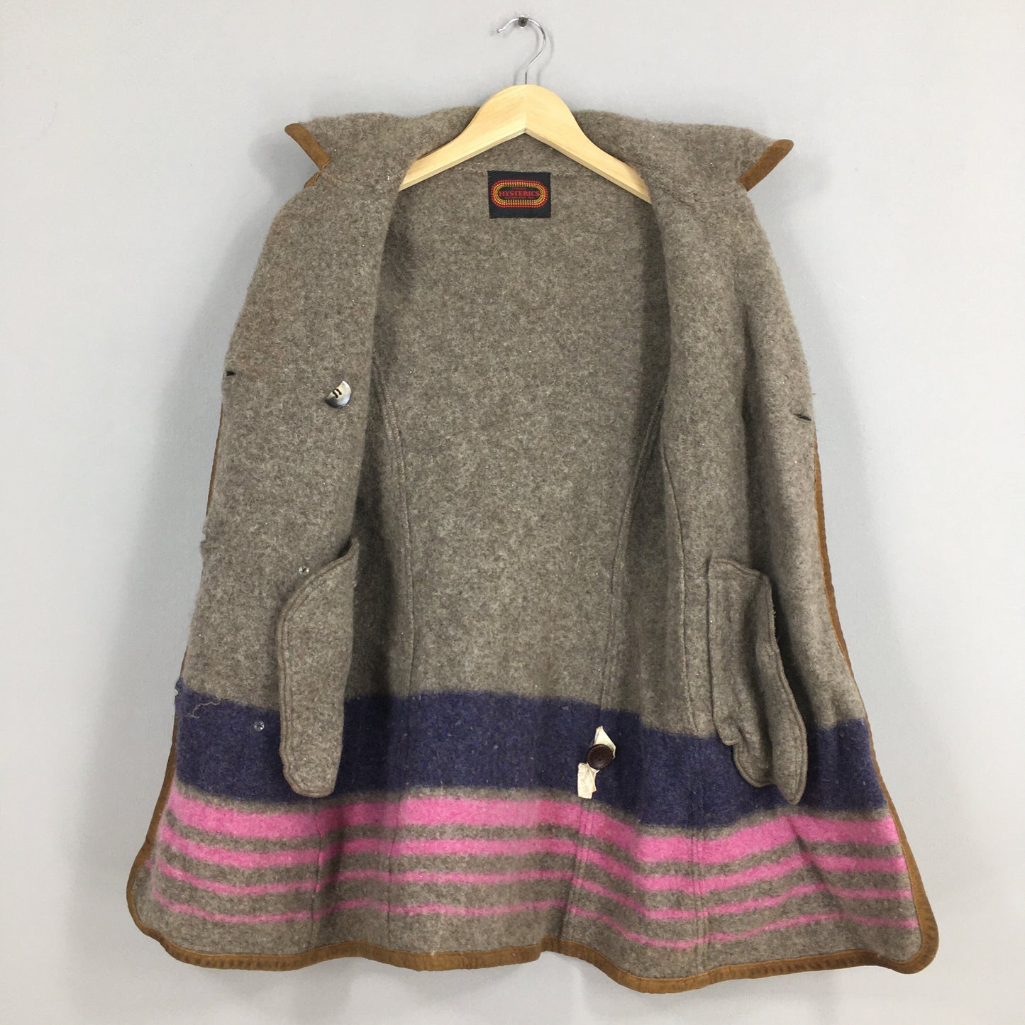 Hysteric Glamour Brown Wool Jacket XSmall