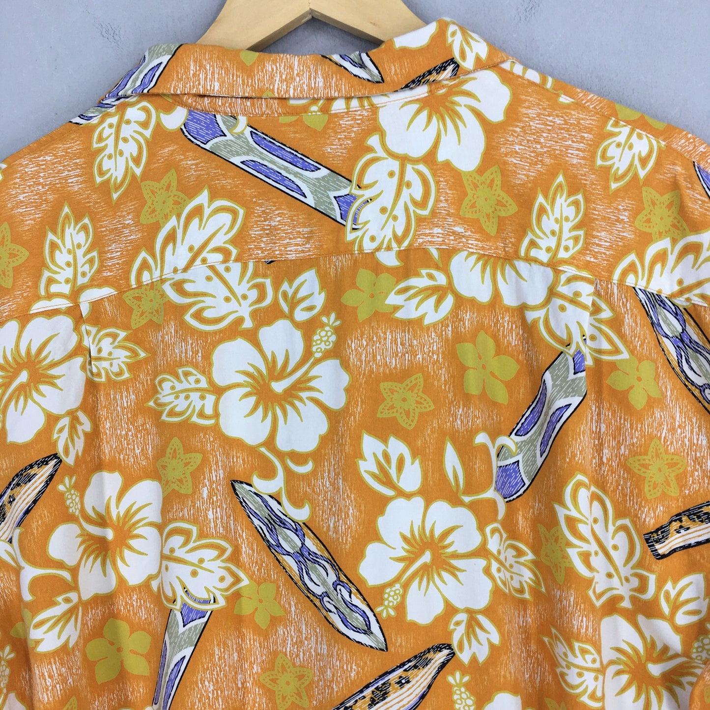 Aloha Beach Floral Shirt Large