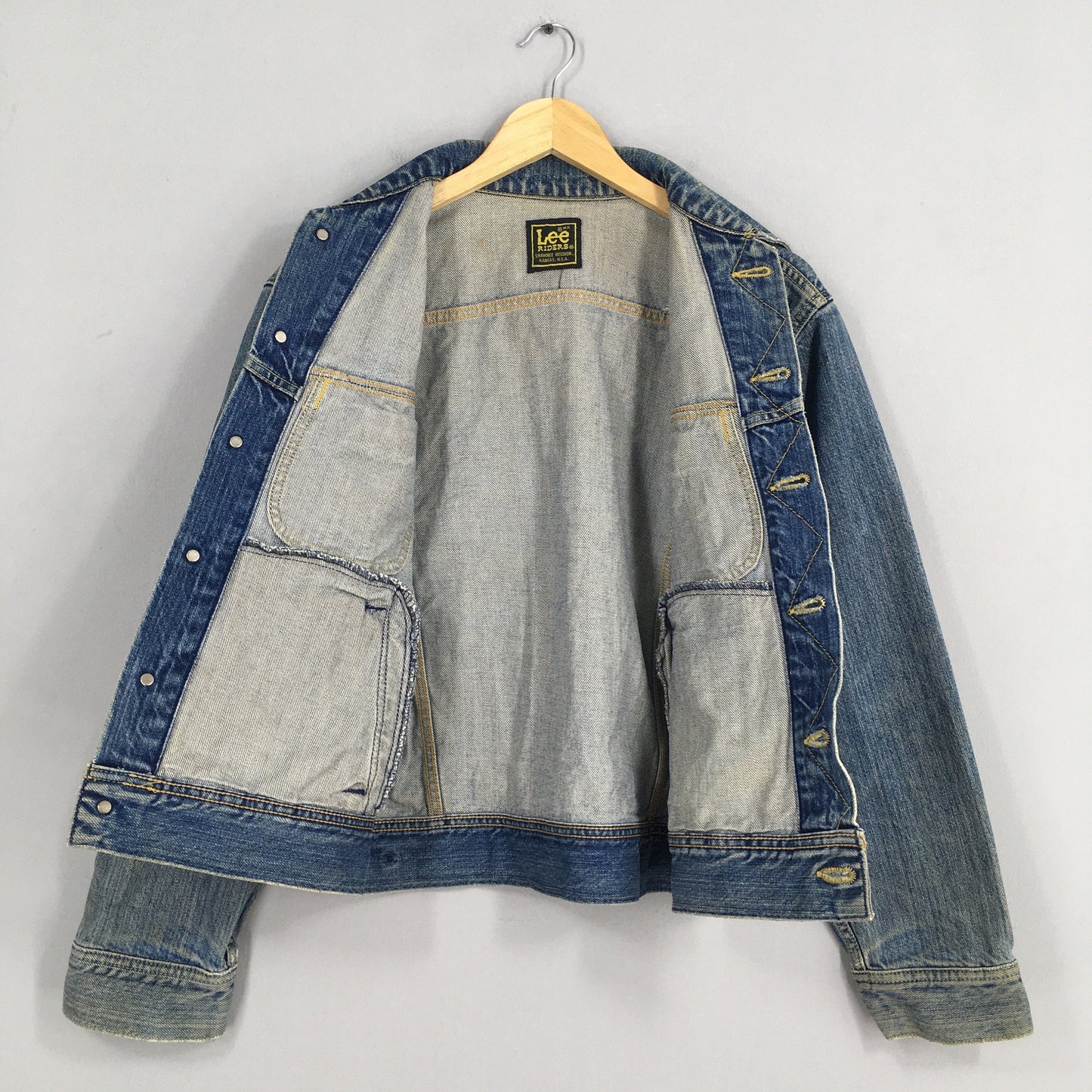 Lee Riders Denim Trucker Jacket Small