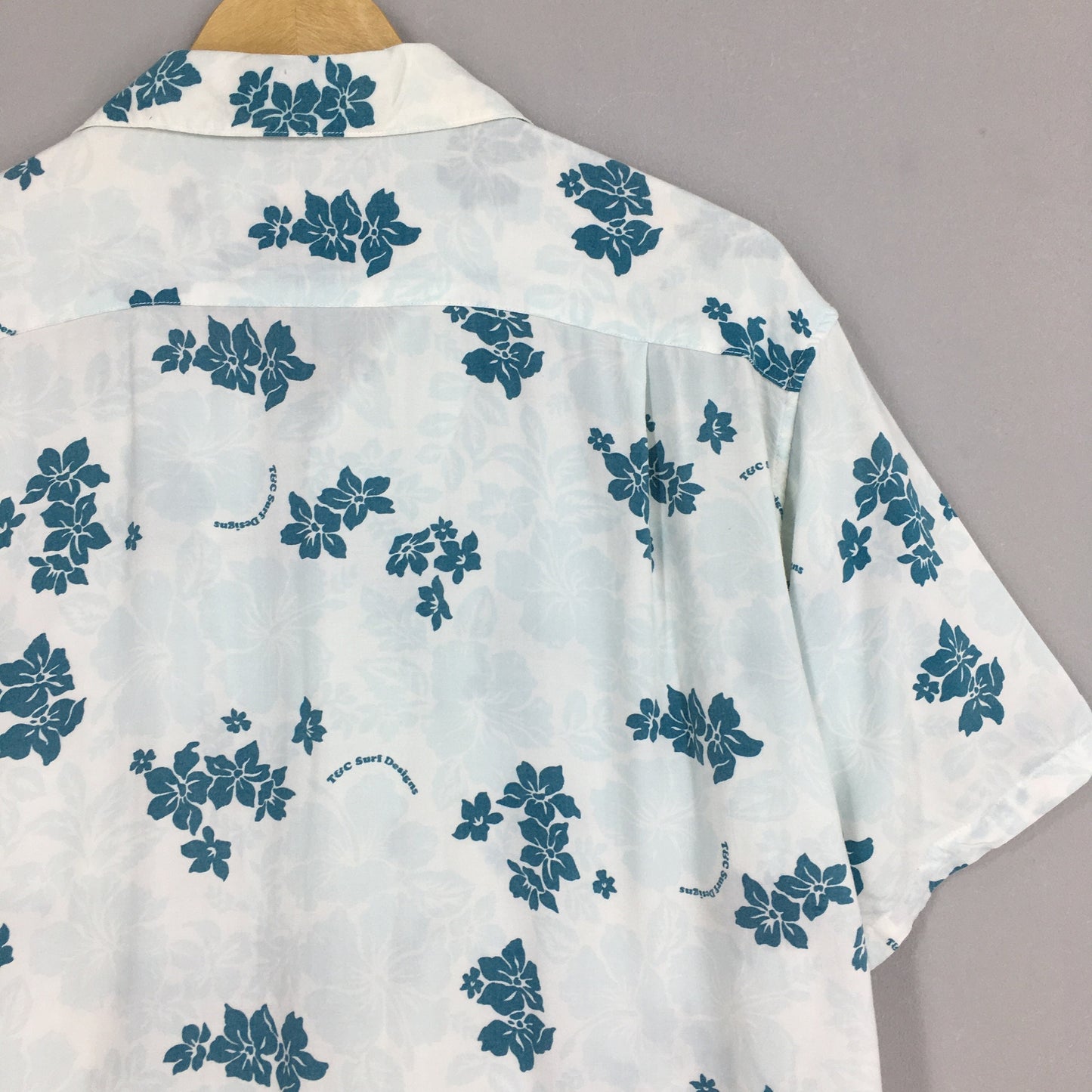 Vintage Esprit Hawaiian Abstract Graphic Cotton Shirt Large