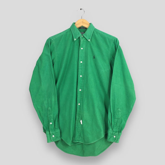 Polo Ralph Lauren Green Button Down Oxfords Medium