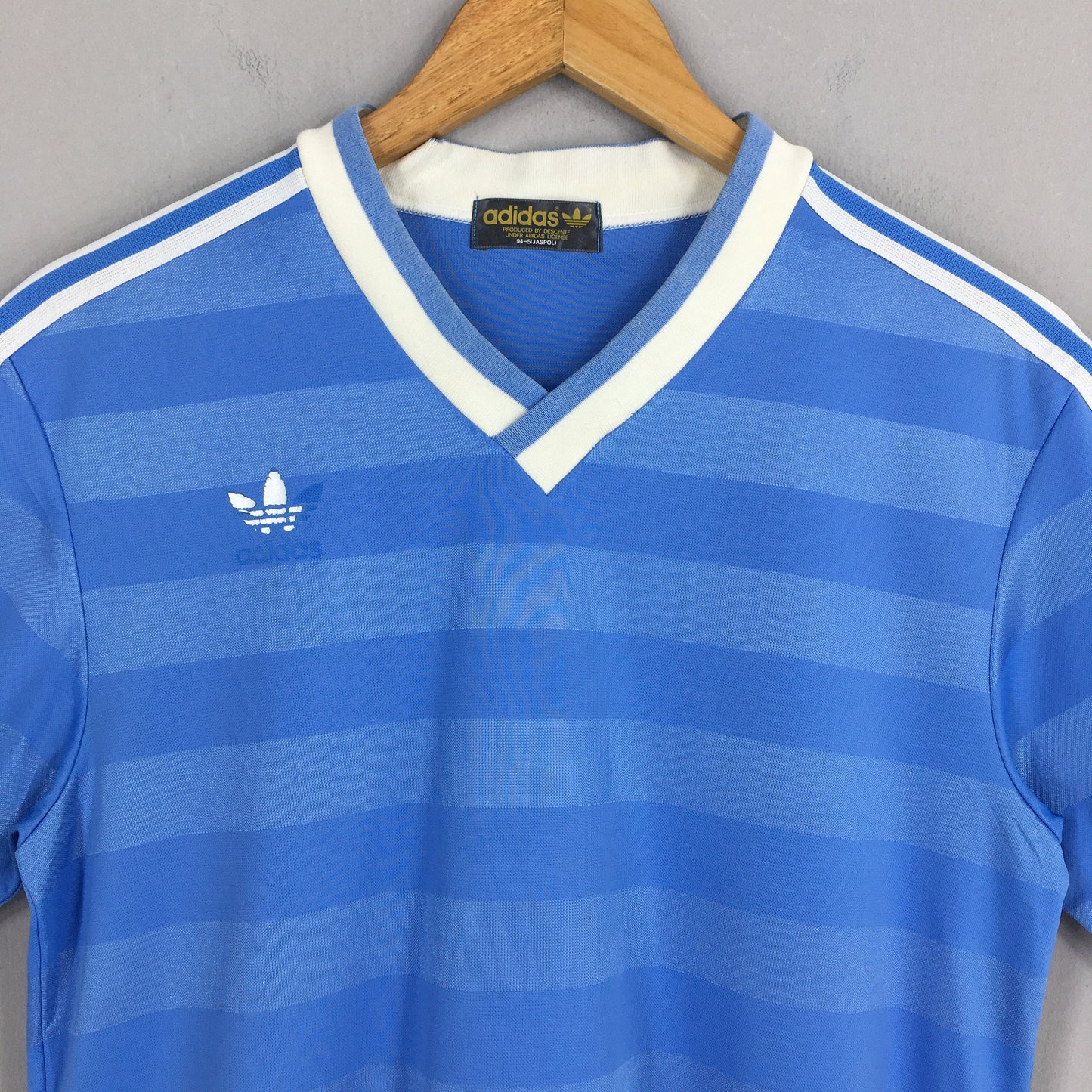 Adidas Trefoil Blue Jersey Small