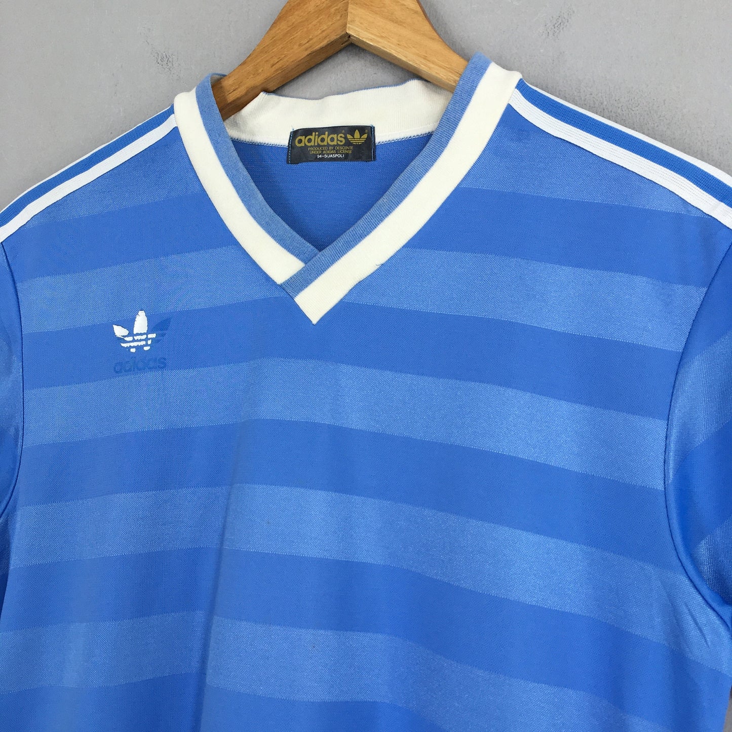 Adidas Trefoil Blue Jersey Small