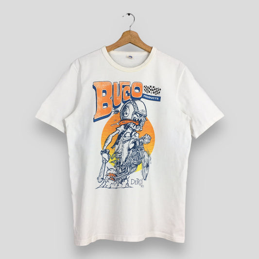 Buco Real Mccoy's Japan Detroit White T shirt Large