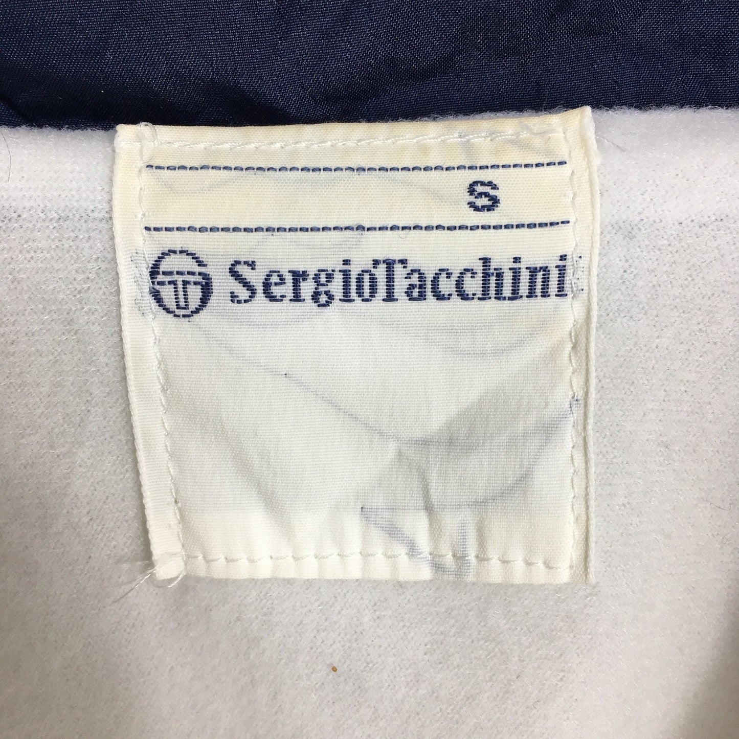 Sergio Tacchini Windbreaker White Jacket Small