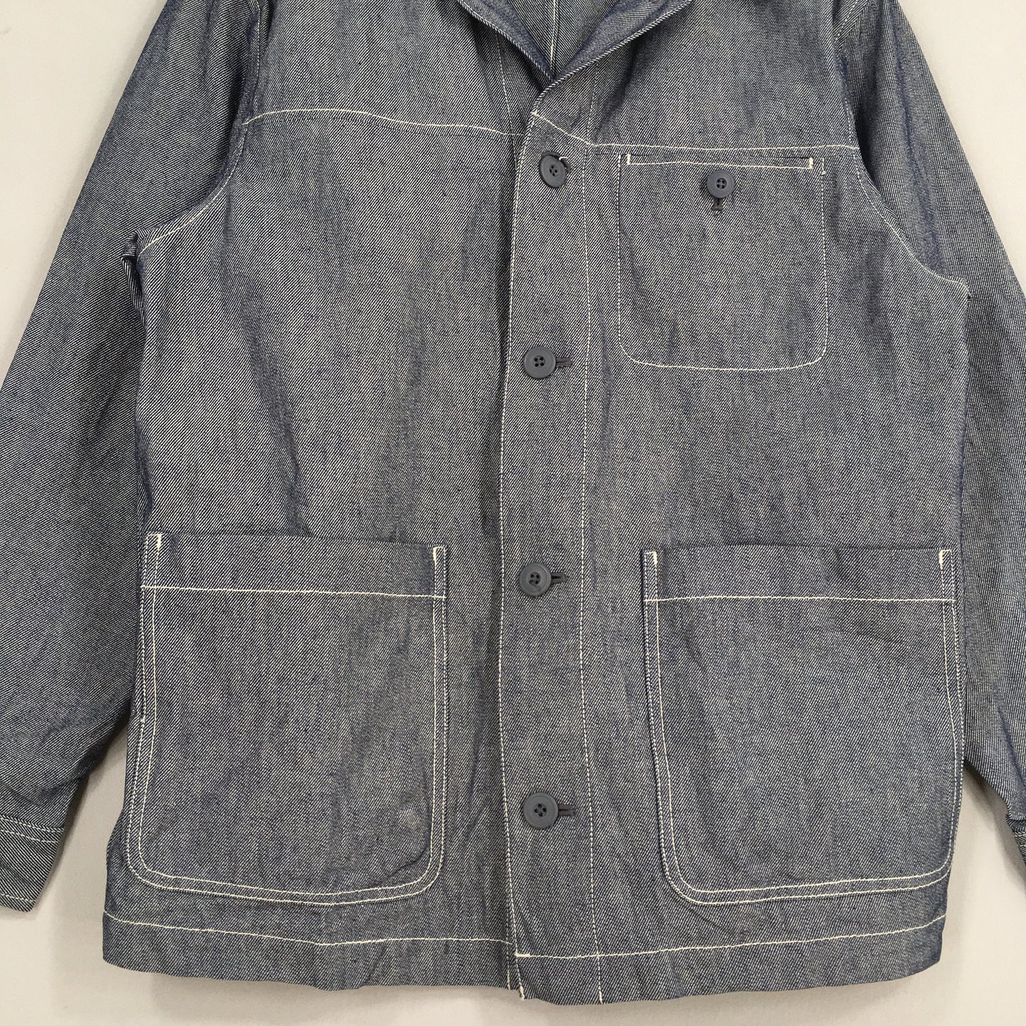 Workers Blue Chore Denim Jacket Small