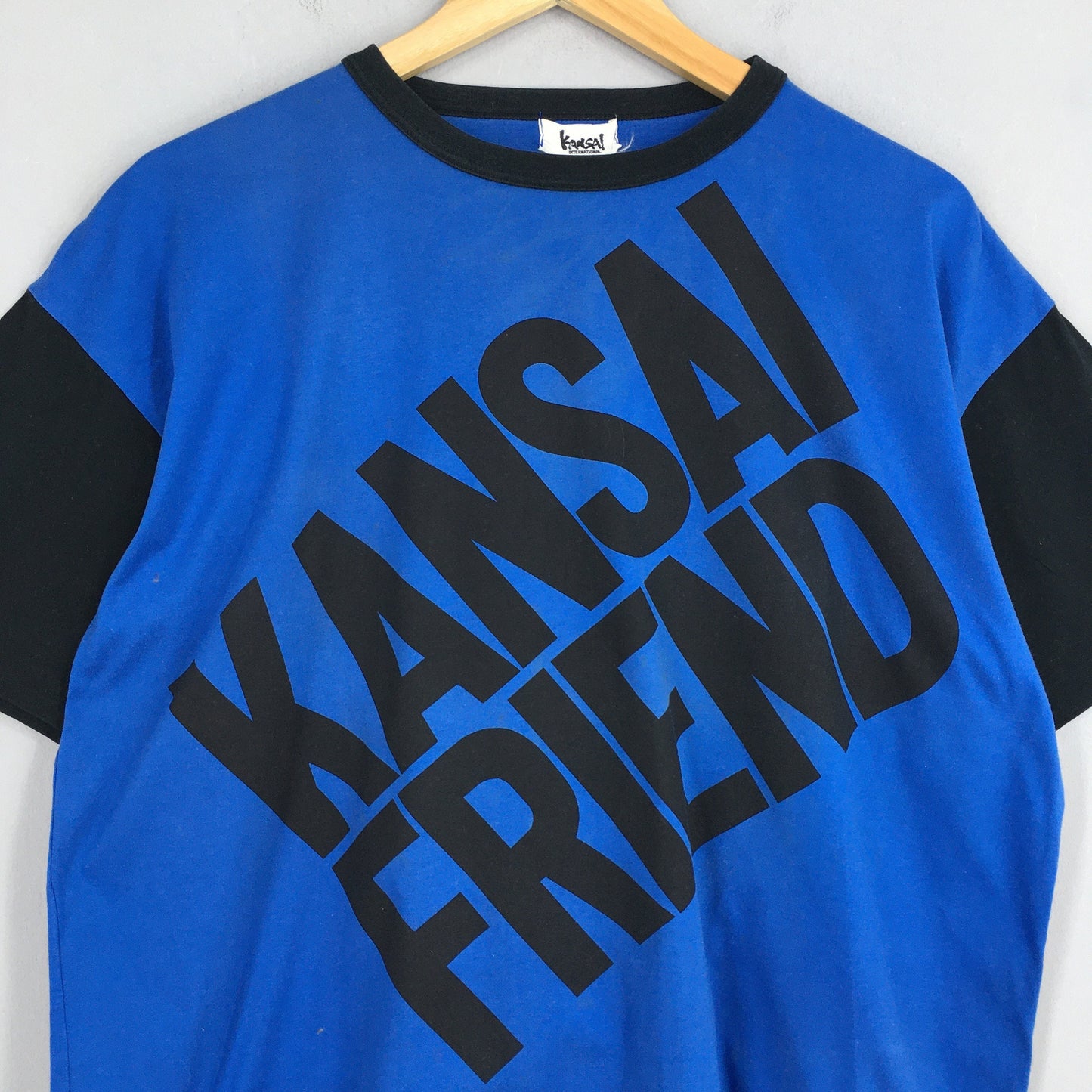 Kansai Yamamoto Blue T shirt Medium