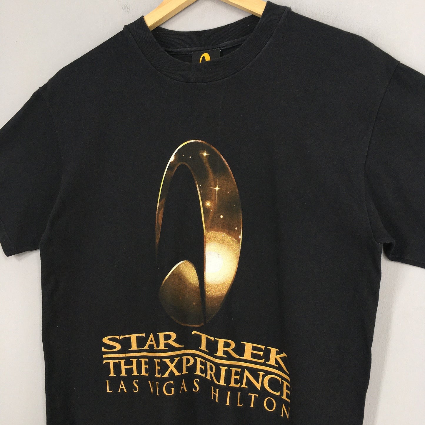 Star Trek Movies Sci Fi Black T shirt Medium