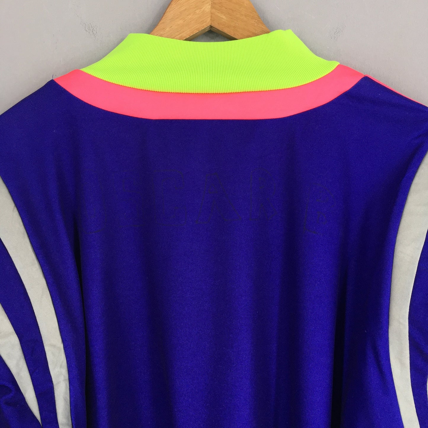 Adidas Trefoil Purple West Germany Goal Keeper Jersey Large