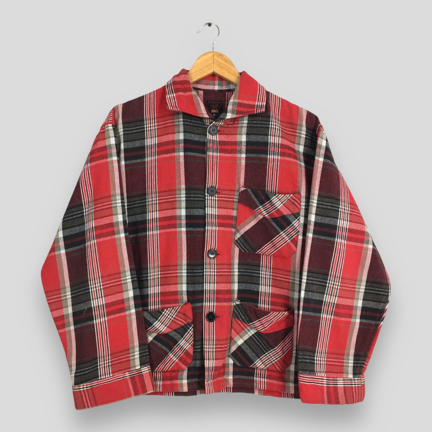 Nepenthes Hoggs Tartan Flannel Grunge Shirt Medium