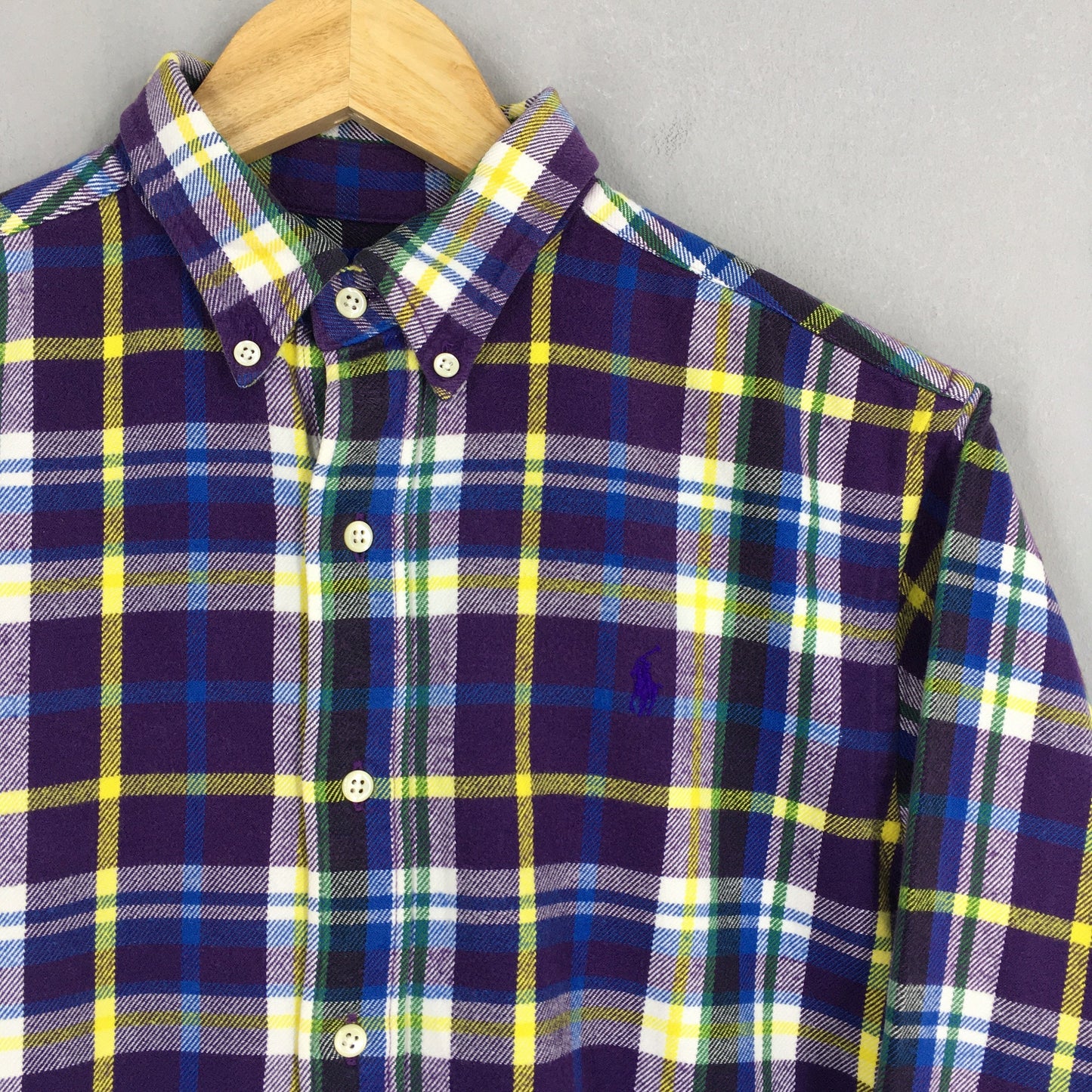 Polo Ralph Lauren Checkered Flannel Shirt Small