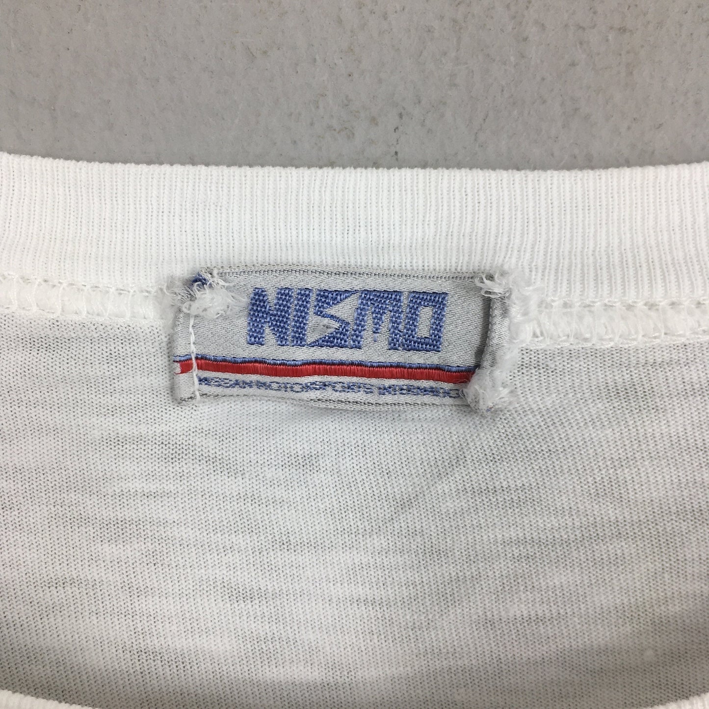 Vintage 1980's Nismo Nissan Racing Team Le Mans Tshirt Medium