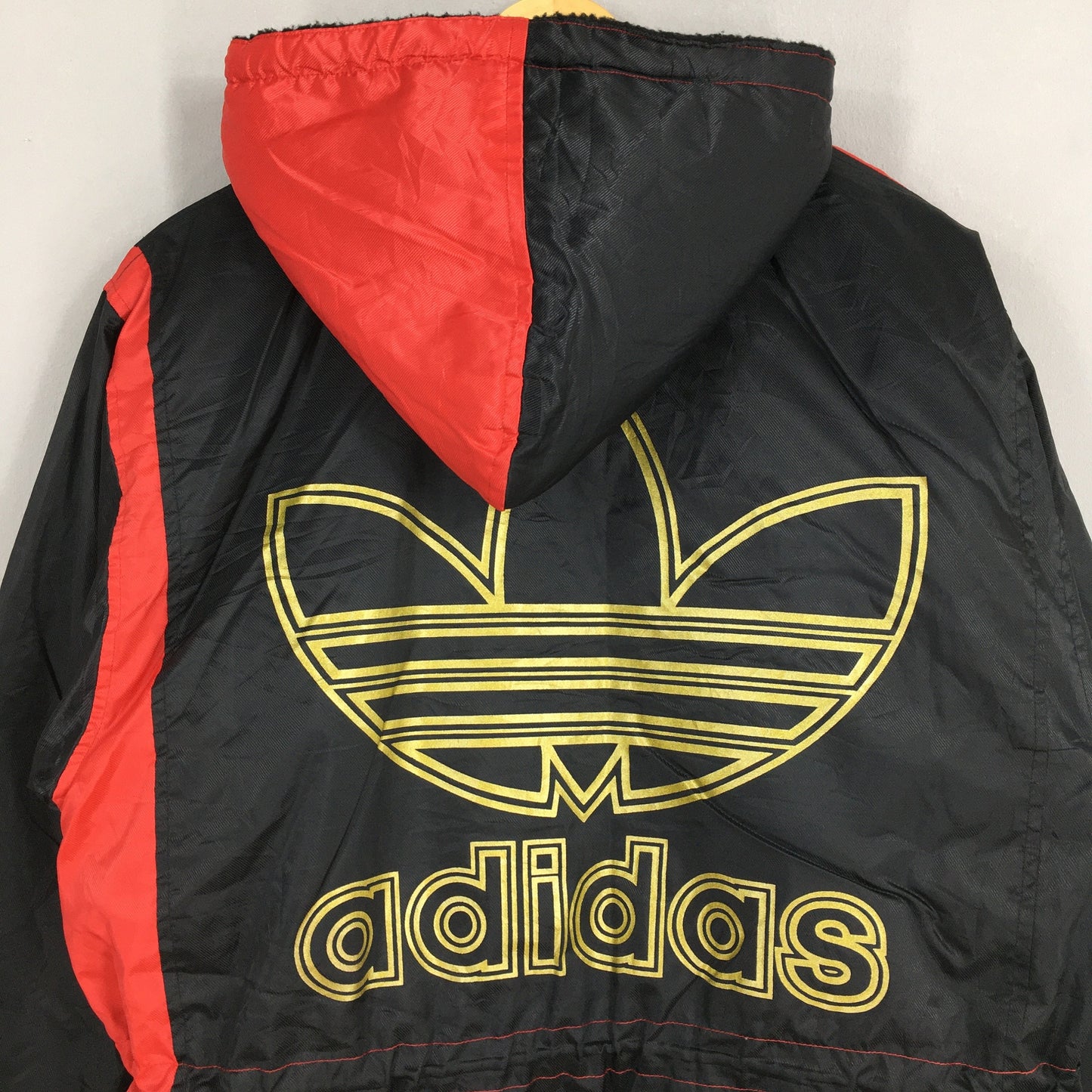 Adidas Trefoil Logo Multicolor Hoodie Jacket Medium