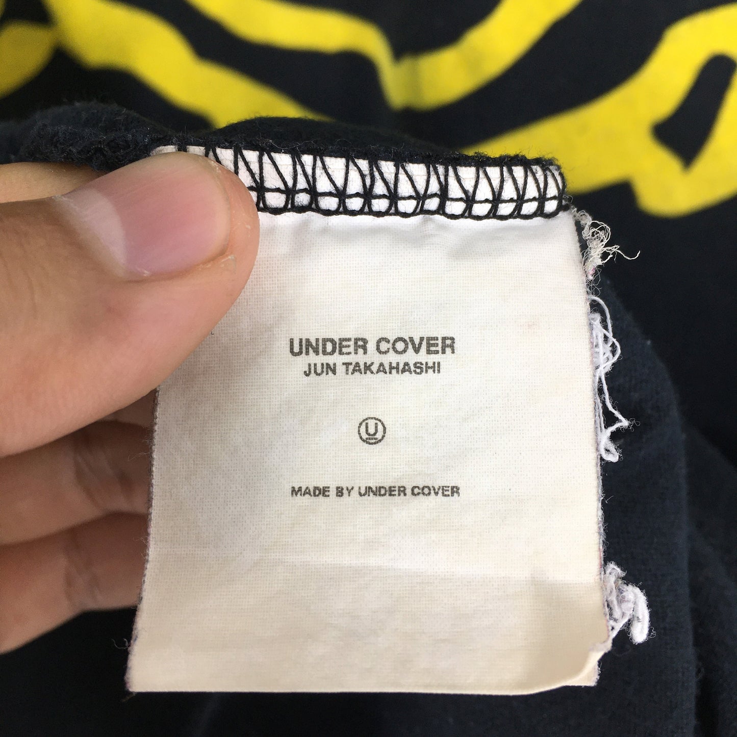 Undercover Japan Black T shirt Medium