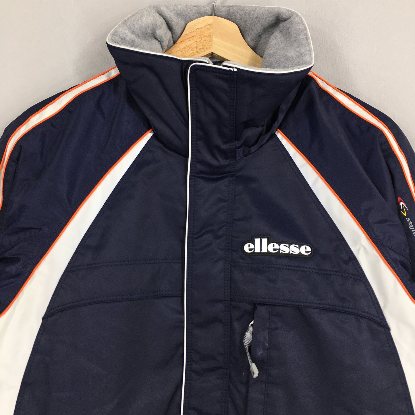 Ellesse Ski Wear Blue Jacket Medium