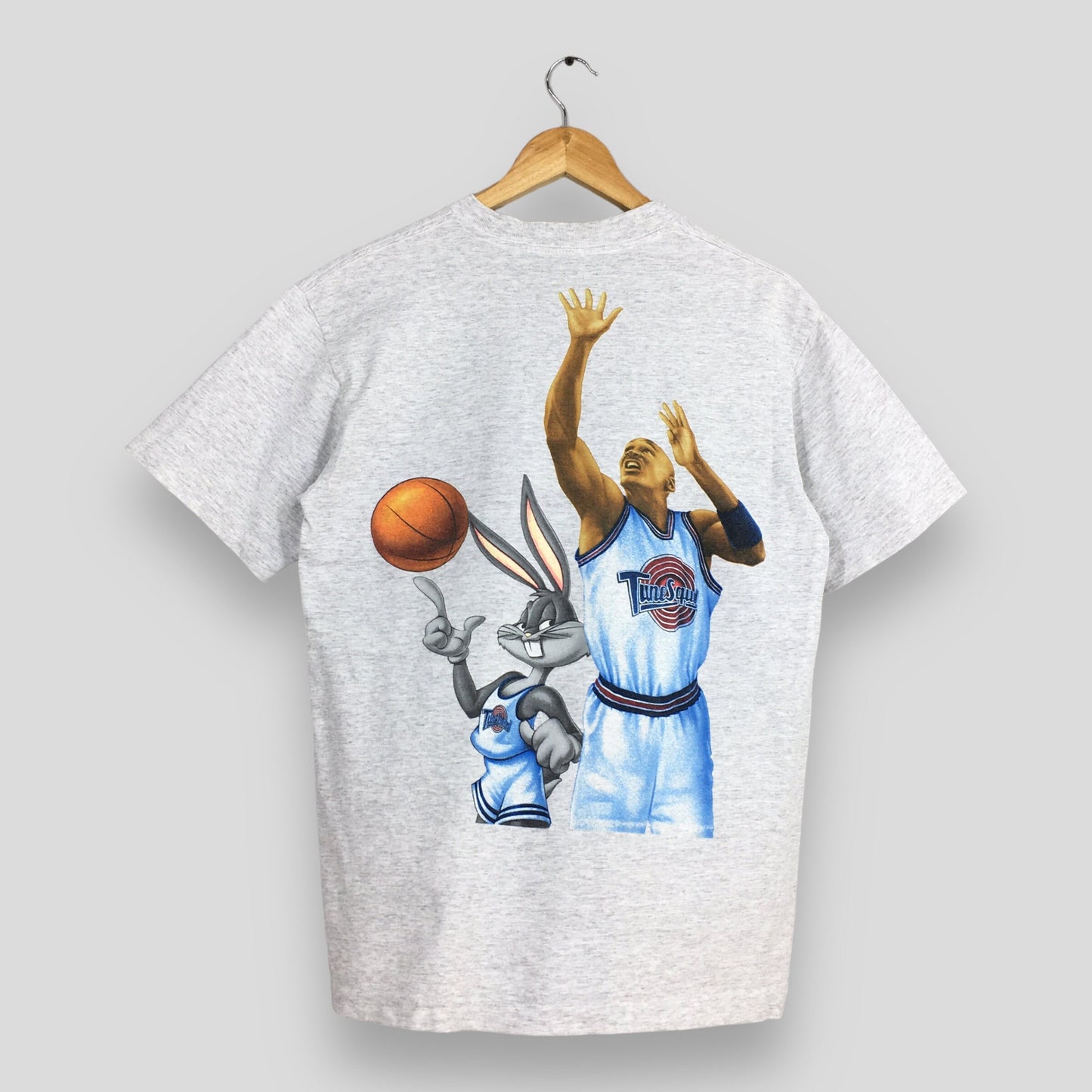 Space Jam Bugs Bunny Gray T shirt Medium