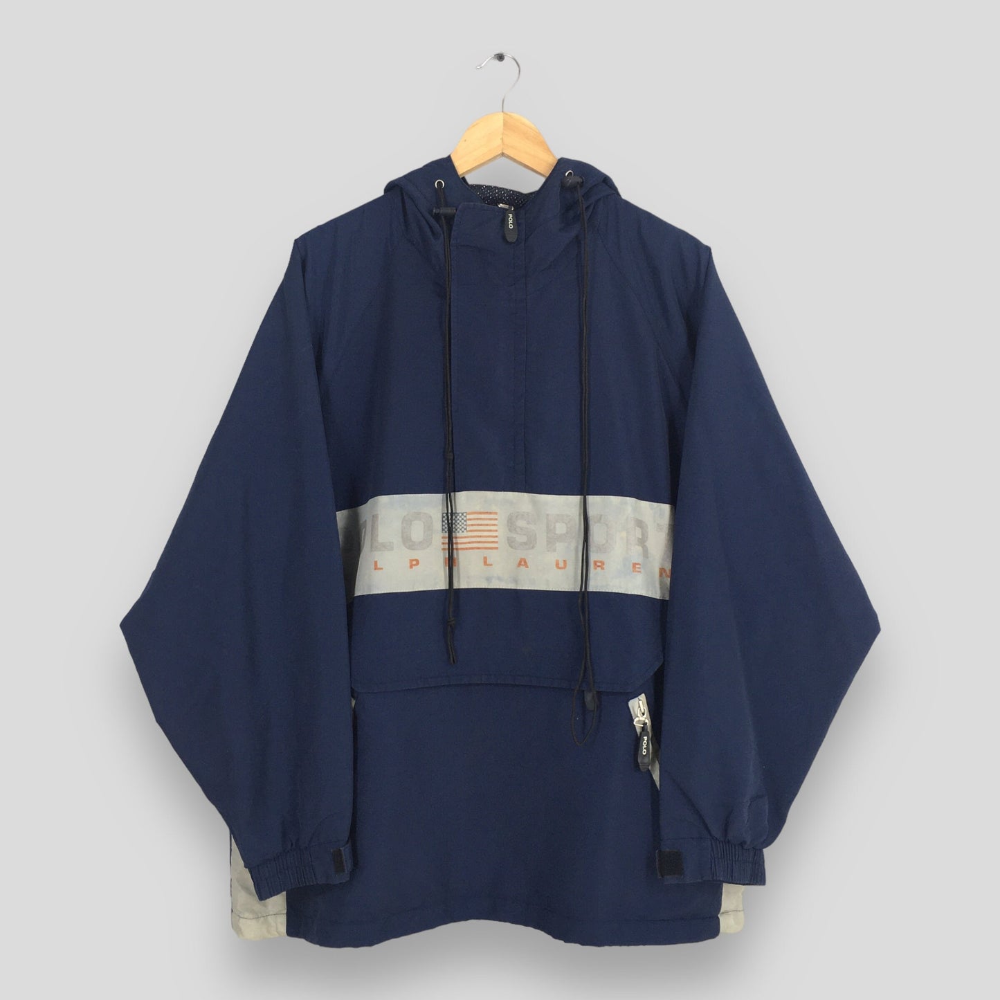 Polo Sport Blue Windbreaker XLarge