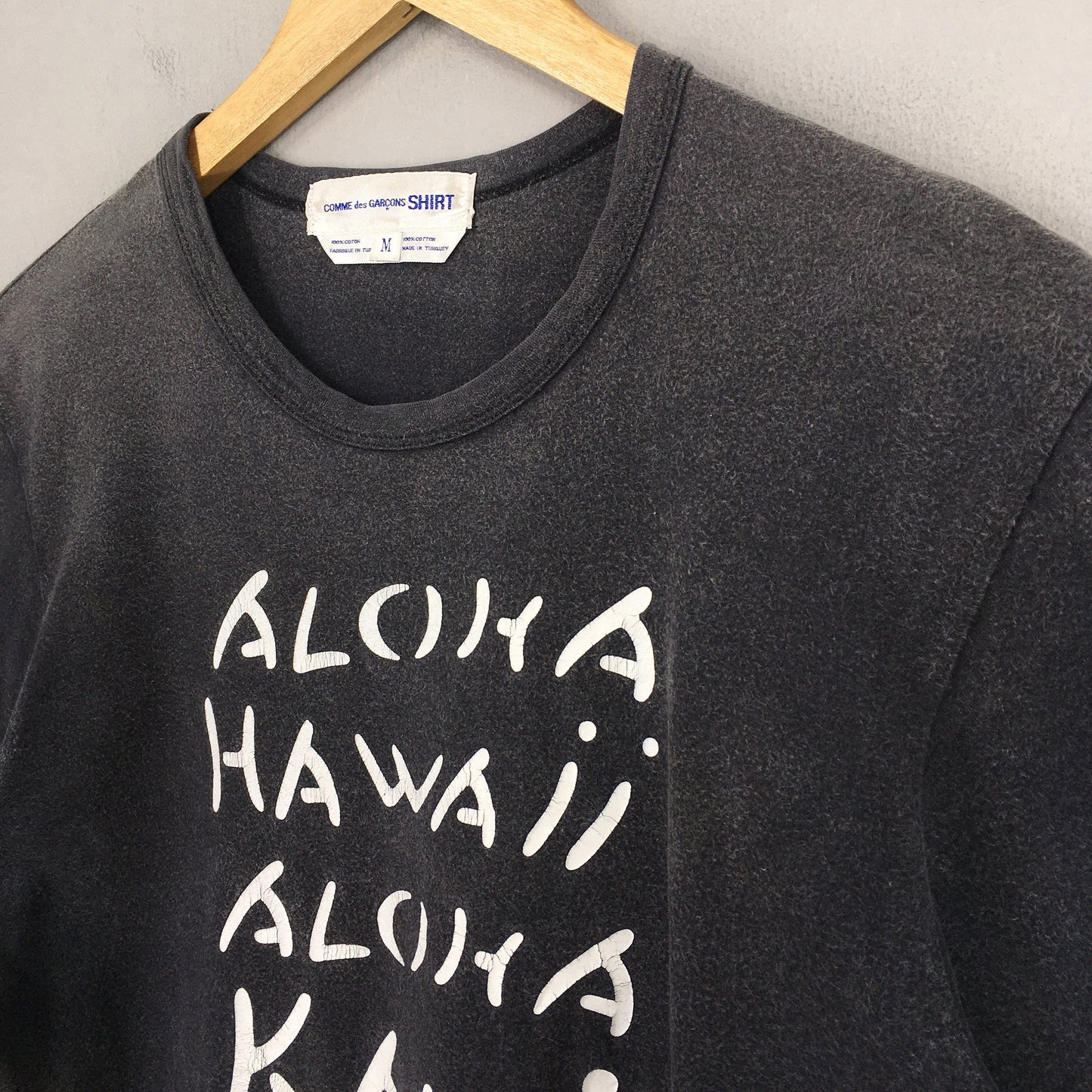 Comme Des Garcons Shirt Hawaii Tshirt Medium