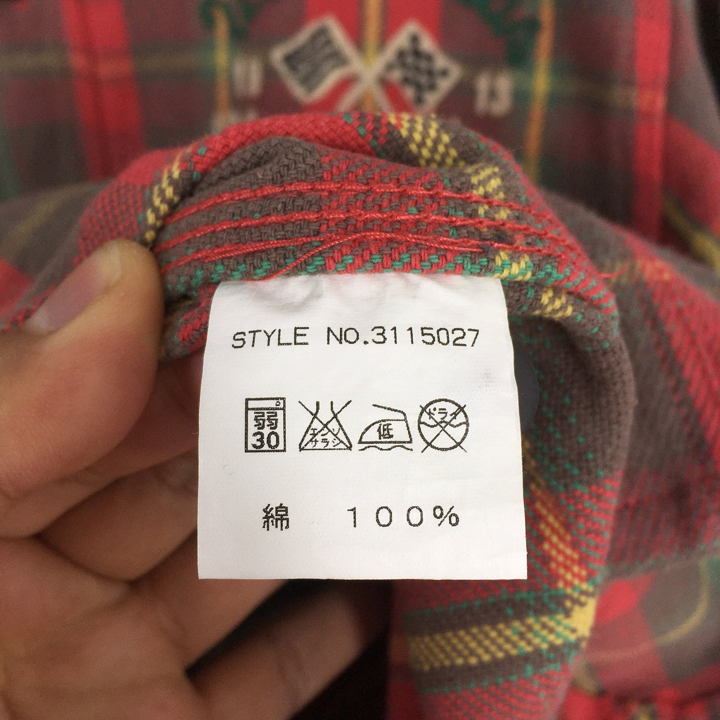 Schott Rancher Multicolor Plaid Flannel Shirt Medium