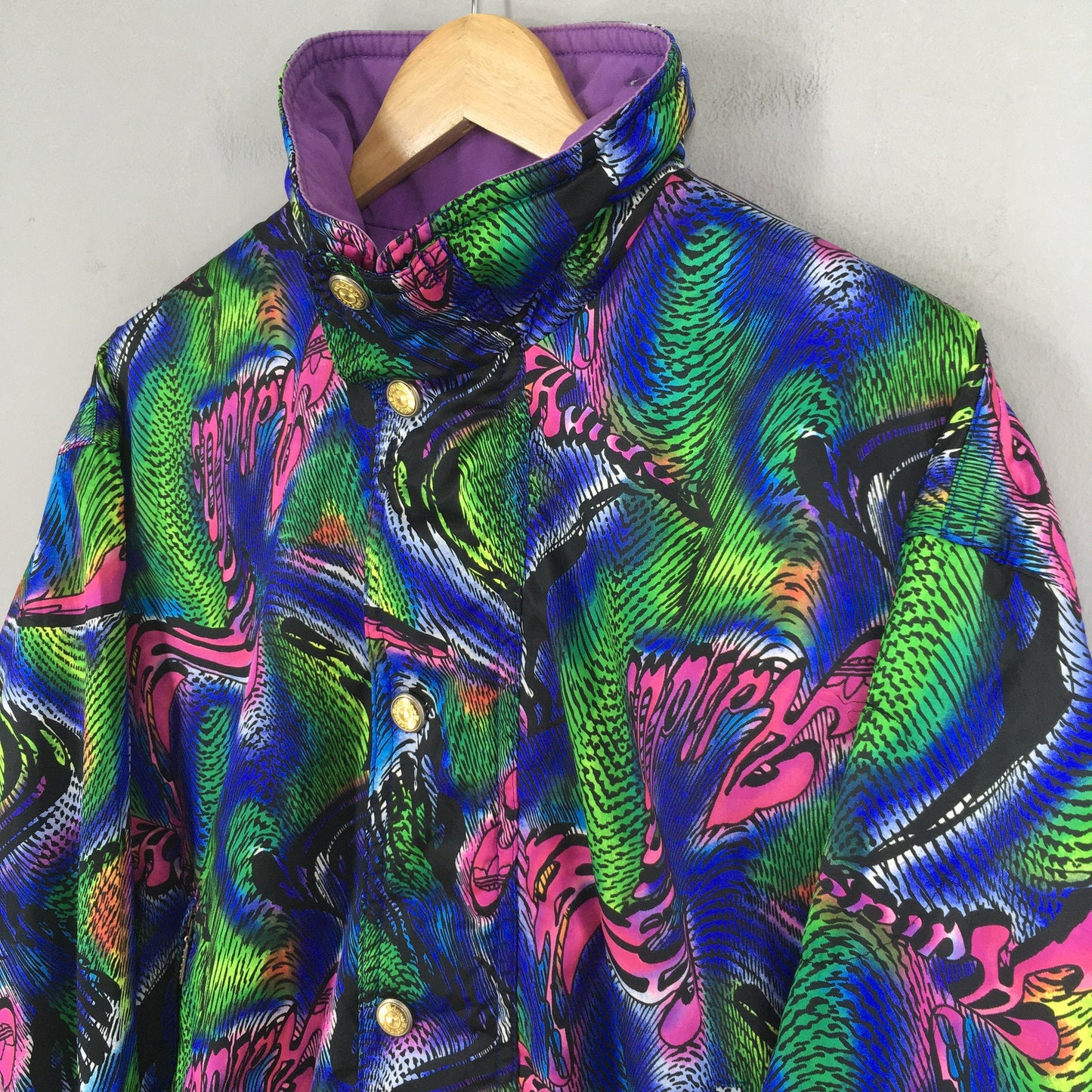 Adidas Pop Art Trefoil Windbreaker Hoodie Medium