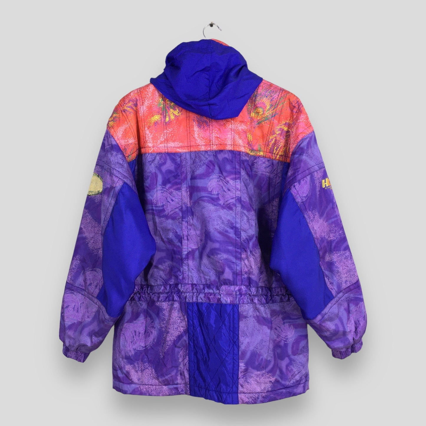 Descente Japan Multicolor Retro Ski Jacket Large