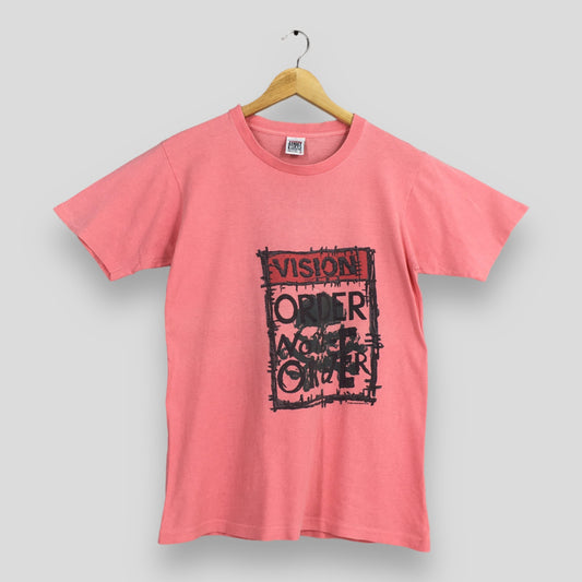 Vision Street Wear Pink T shirt Medium