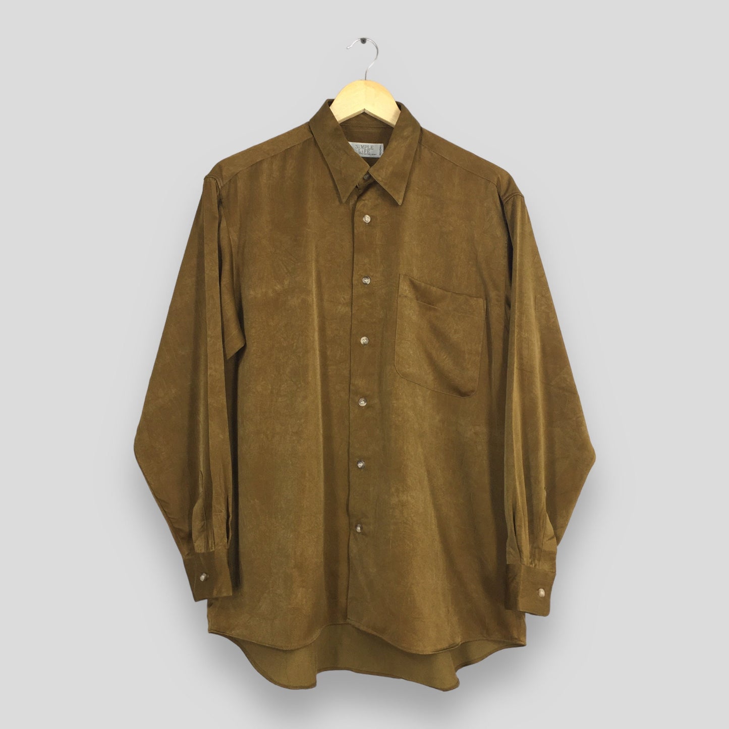 Simple Life Polyester Soft Light Shirt Medium