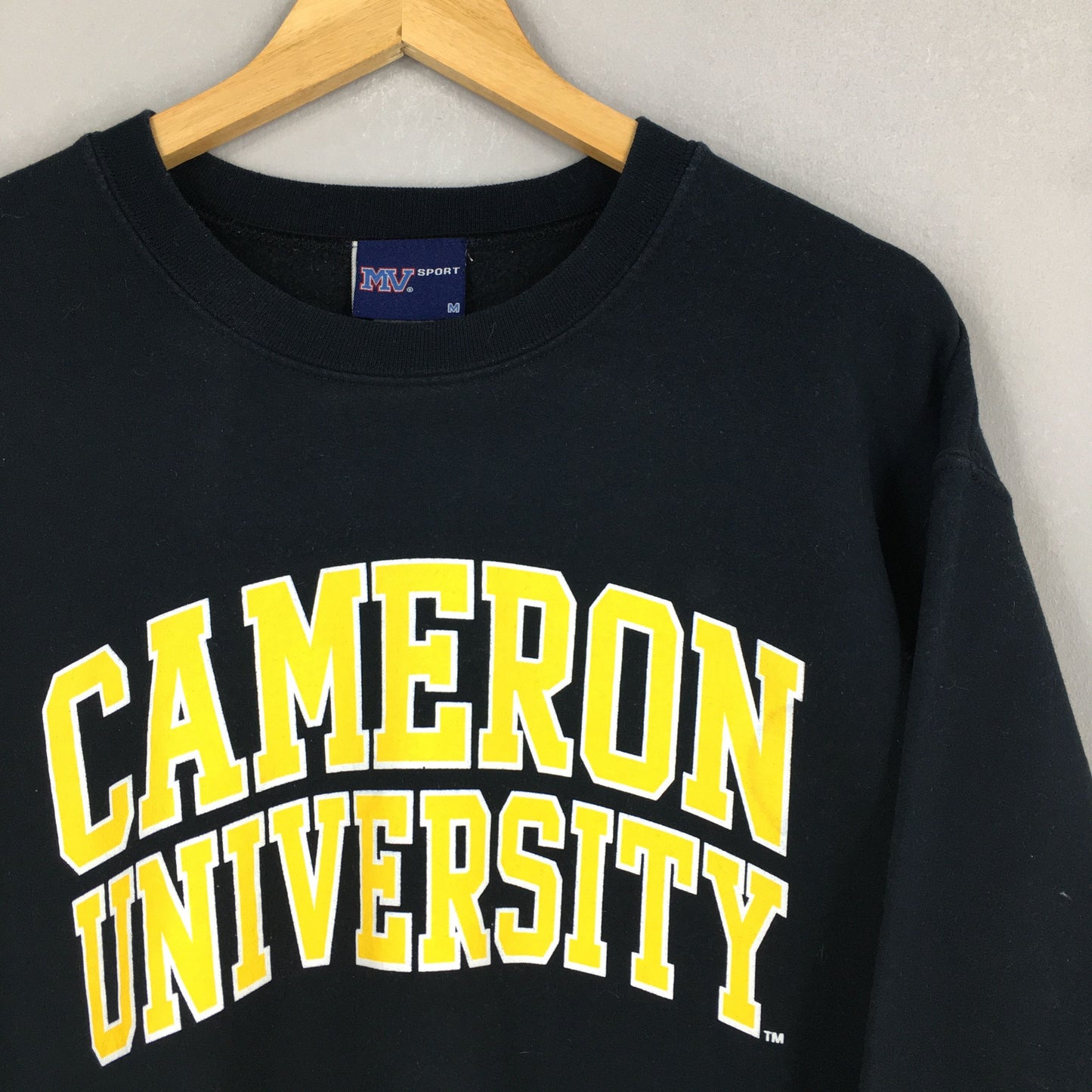 Cameron University Black Sweatshirt Medium