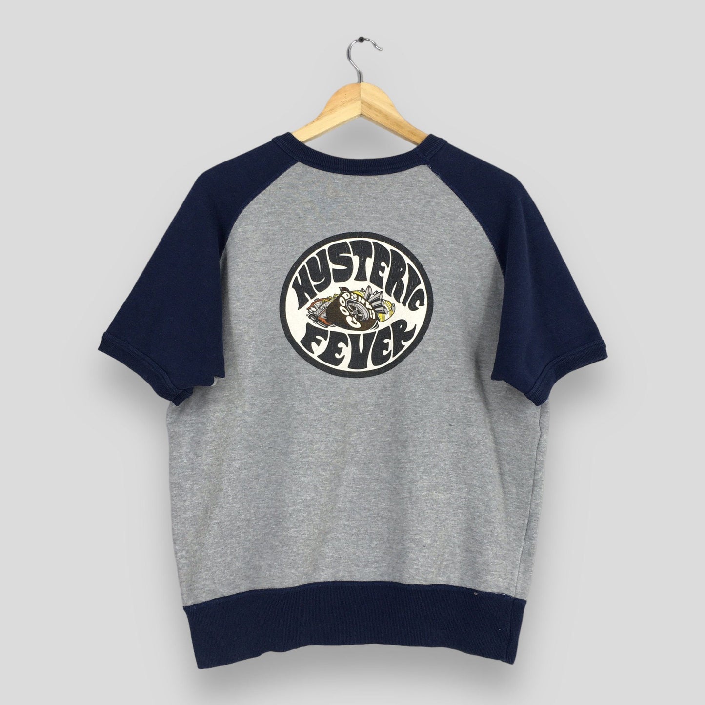 Hysteric Glamour Gray Raglan Sweatshirt Medium