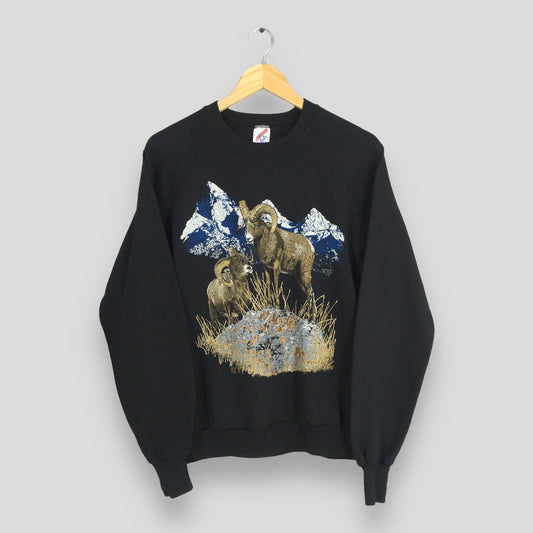 Desert Goat Animal Sweatshirt Medium