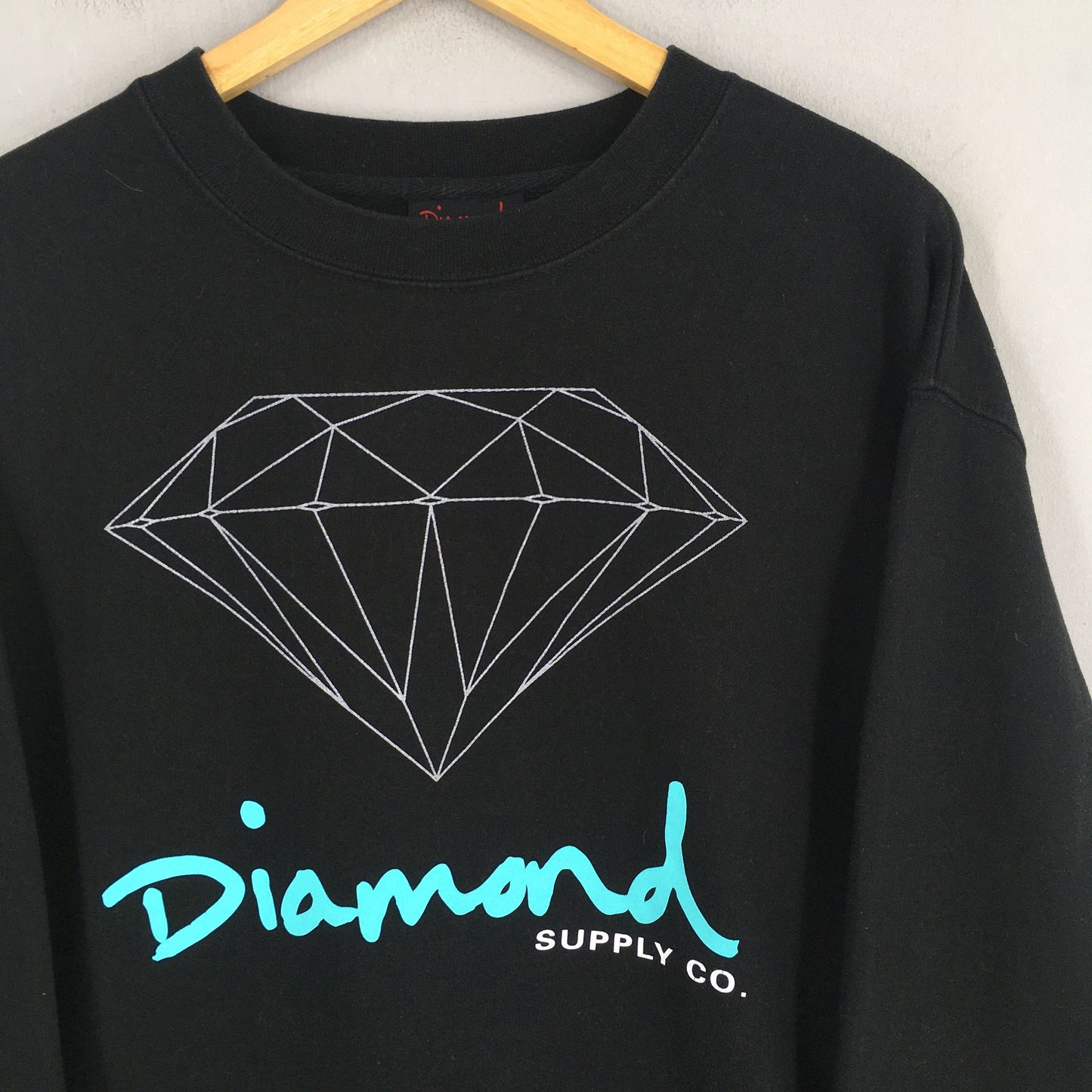 Diamond Supply Co Black Sweater Large