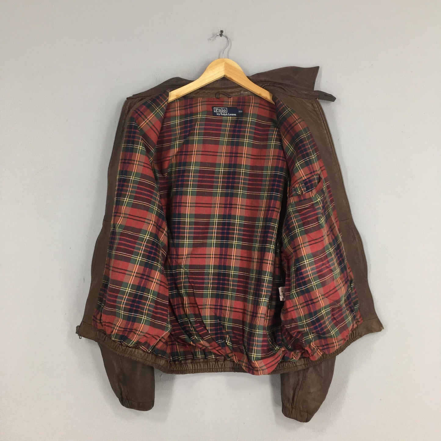 Polo Ralph Lauren Leather Jacket Large