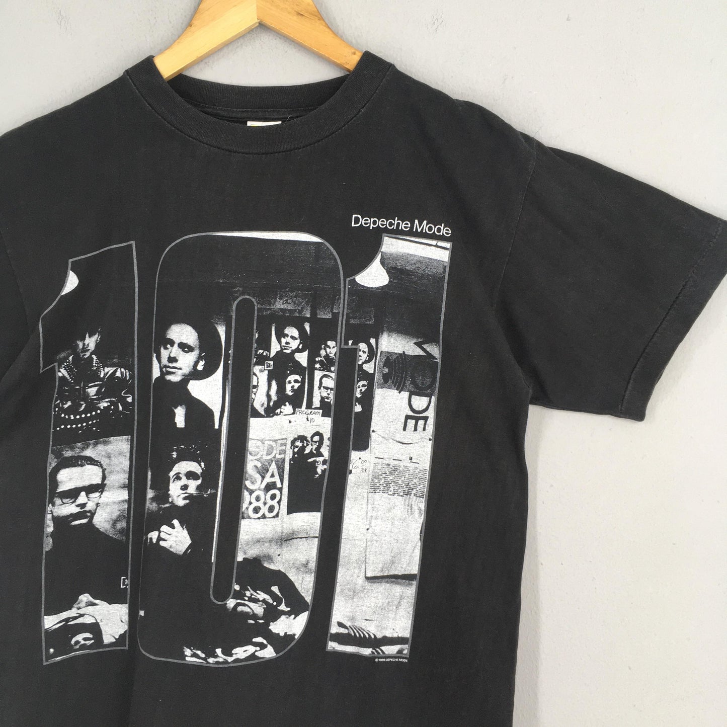 Depeche Mode 101 Black Tshirt Medium