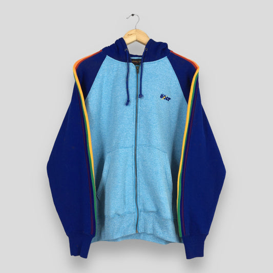 Lightning Bolt Blue Hoodie Medium