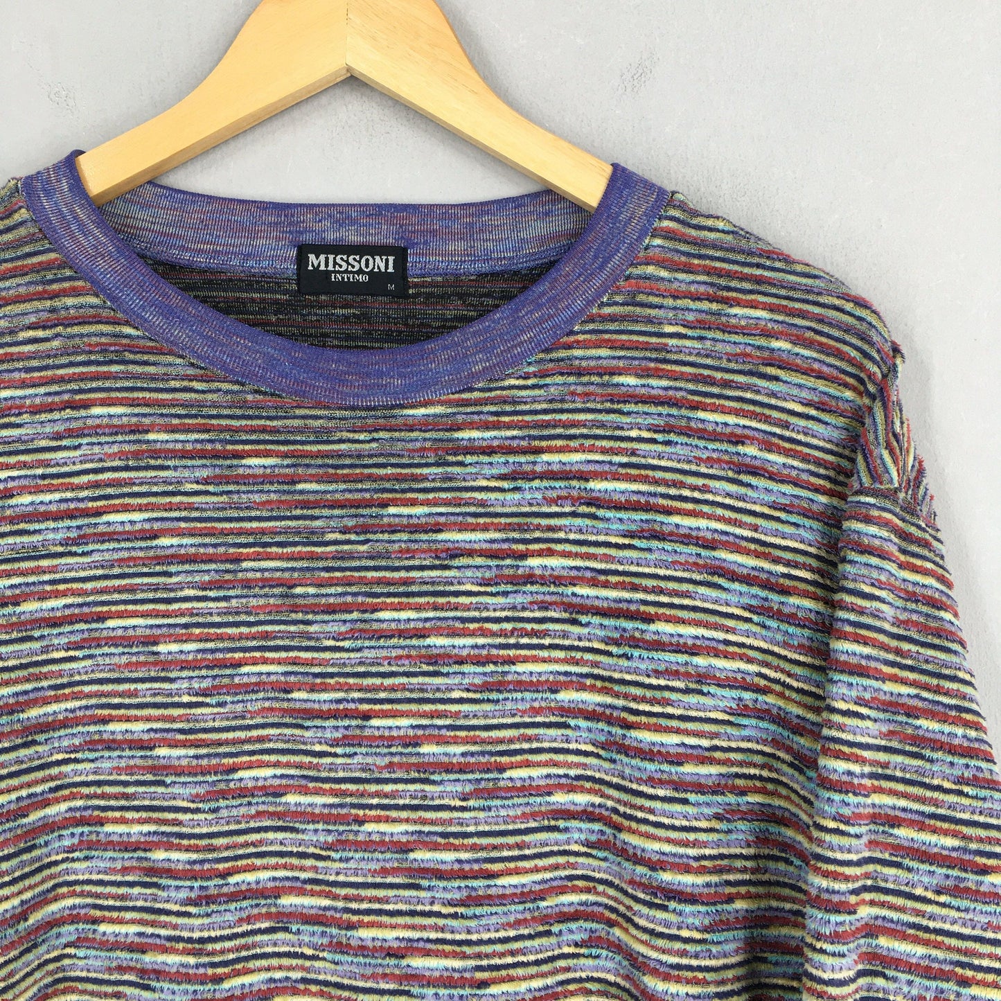 Missoni Intimo Stripes Multicolor Sweatshirt Medium